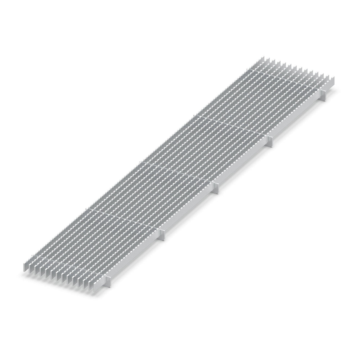 EROline R - rutschhemmendes Aluminium Kammrost