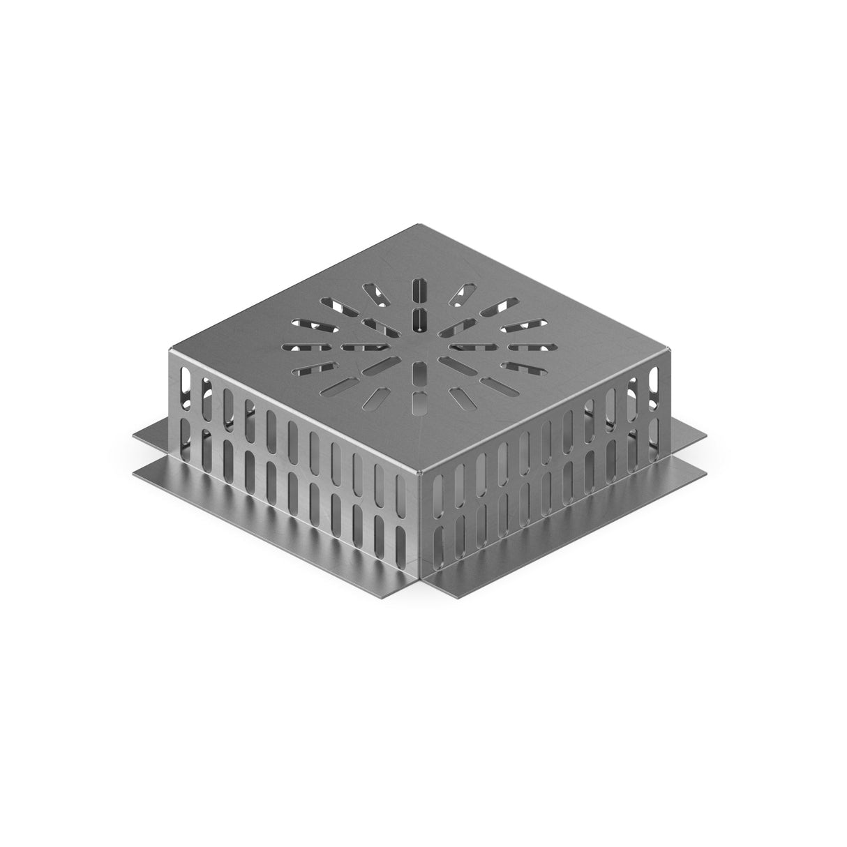 Kieskorb Edelstahl 200x200x70