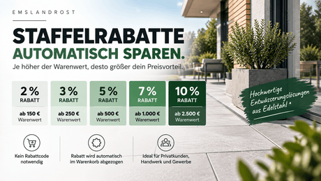 Staffelrabatte bei Emslandrost